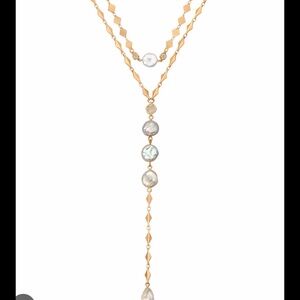 Etikka Pearl Drop Necklace - Like New